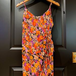 Clarissa Floral Wrap Mini Dress